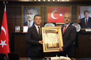 Ulaştırma ve Altyapı Bakanı Abdulkadir Uraloğlu’ndan Belediyemize Ziyaret